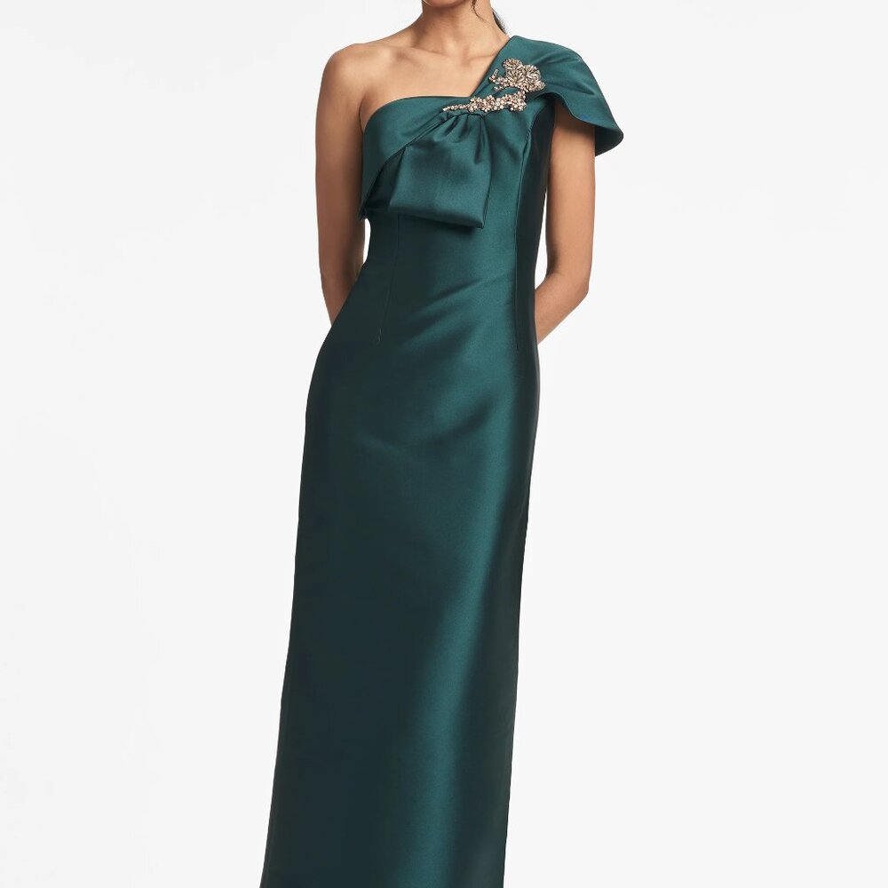 NWT Ines Gown Forest